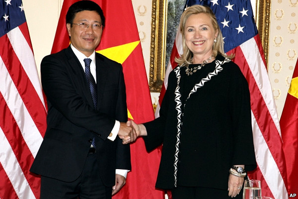 ລັດຖະມົນຕີການຕ່າງ ປະເທດອາເມລິກາ ມາຢ້ຽມຢາມຫວຽດນາມ